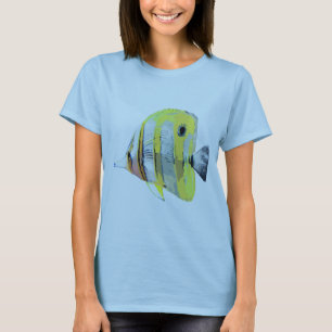 Kupferbinden-Schmetterlingsfisch T-Shirt