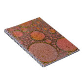 Kupferblasendesign Notizblock (Rechte Seite)