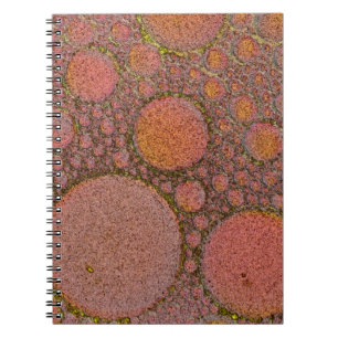 Kupferblasendesign Notizblock