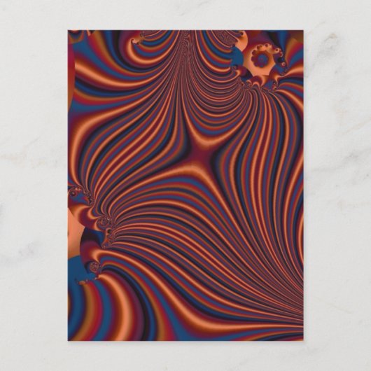 Kupferblatt Postkarte (Vorderseite)