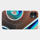 Kupferblau Case-Mate iPhone Hülle (Rückseite (Horizontal))