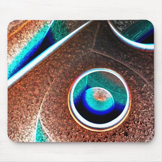 Kupferblau Mousepad (Vorne)