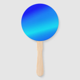 Kupferblau Ober Wasserfarbe abstrakt Pastellfarben Fächer