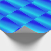 Kupferblau Ober Wasserfarbe abstrakt Pastellfarben Geschenkpapier (Ecke)