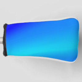 Kupferblau Ober Wasserfarbe abstrakt Pastellfarben Golf Headcover