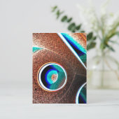 Kupferblau Postkarte (Stehend Vorderseite)