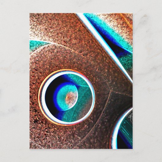 Kupferblau Postkarte (Vorderseite)