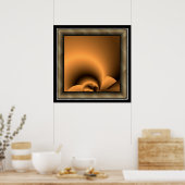 Kupferblüte. Poster (Küche)