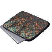 Kupferborealis Laptopschutzhülle (Vorne Knopf)