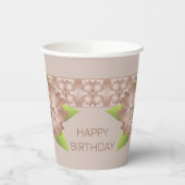 Kupferbraun Pappbecher (Links)