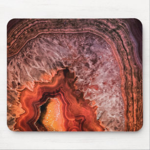 Kupferbronze Agate Mineral Gemstone Mousepad