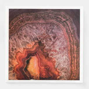 Kupferbronze Agate Mineral Gemstone Serviette