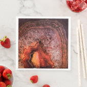 Kupferbronze Agate Mineral Gemstone Serviette (Beispiel)