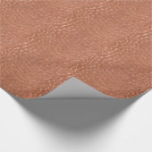 Kupferdesign Geschenkpapier (Ecke)