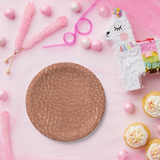 Kupferdesign Pappteller (Party)