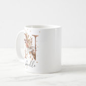 Kupferflorbrief N Monogram Tasse (Vorderseite Links)
