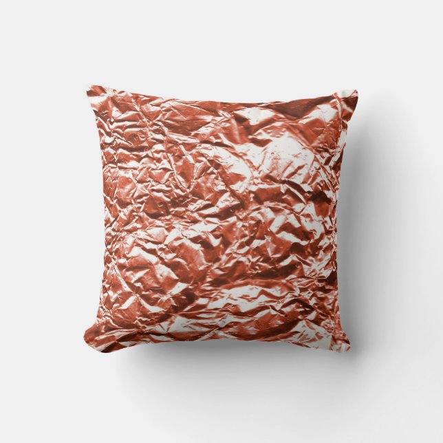 Kupferfolie Kissen (Vorderseite)
