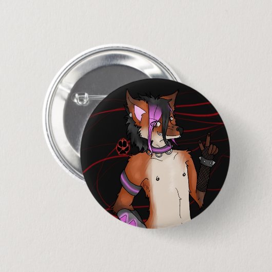 KupferFox Button (Vorne & Hinten)
