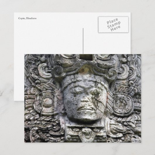 Kupfergesicht Postkarte (Vorne/Hinten)