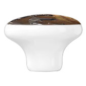 Kupferglobe Keramikknauf (Seitenansicht)