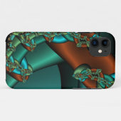 Kupfergrün Case-Mate iPhone Hülle (Rückseite (Horizontal))