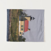 Kupferhalle Leuchtturmtapeten Wandteppich (Vorderseite (Horizontal))