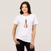 Kupferhandklingel Tri-Blend Shirt (Vorderseite voll)