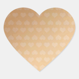 Kupferherzen BREAKER 3D coolere Farbblumen-Welle Herz-Aufkleber