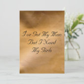 Kupferhochzeit Einladung (Stehend Vorderseite)