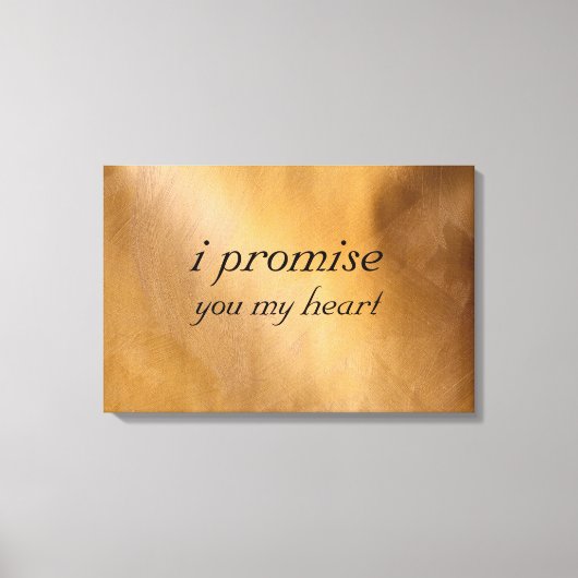 Kupferhochzeit Leinwanddruck (Vorderseite)