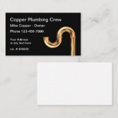 Kupferinstallationskarten Visitenkarte (Vorne/Hinten)