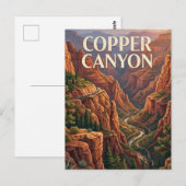 Kupferkanal Postkarte (Vorne/Hinten)