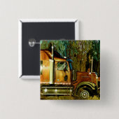 KUPFERKARGO TRUCK BIG RIG TRUCKERS Button (Vorne & Hinten)