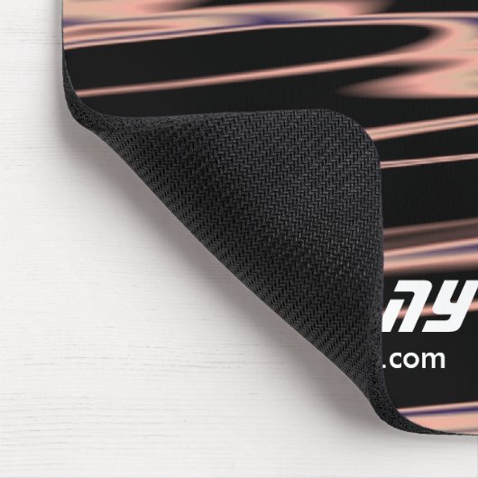 Kupferkesseln Abstrakt, Geschäft Mousepad (Ecke)