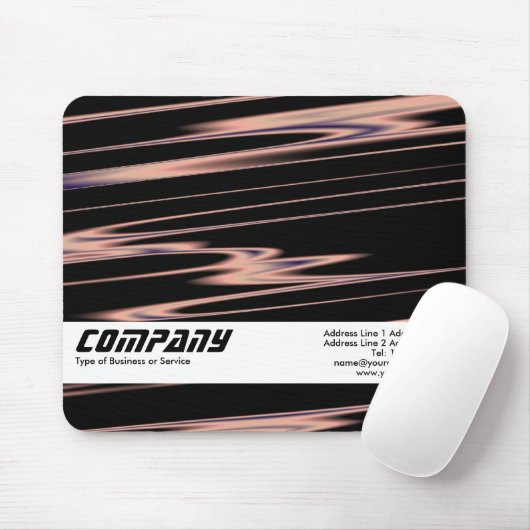 Kupferkesseln Abstrakt, Geschäft Mousepad (Mit Mouse)