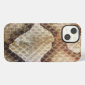 Kupferkopf Schlange iPhone Hülle (Rückseite (Horizontal))