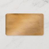 Kupfermetall-Visitenkarten Visitenkarte (Rückseite)