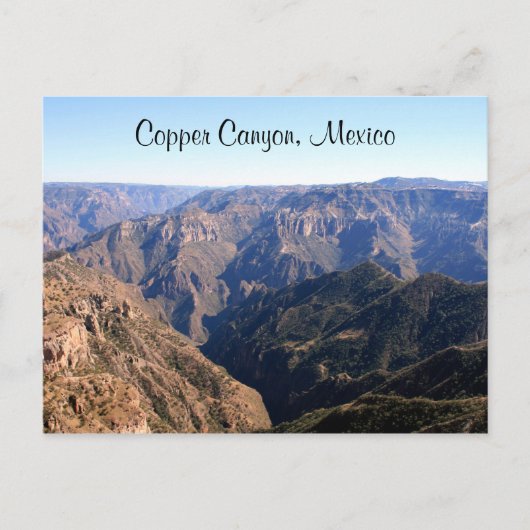 Kupfermexico Postkarte (Vorderseite)