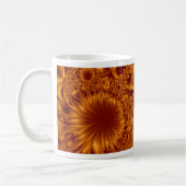 Kupferne Blumen Kaffeetasse (Links)