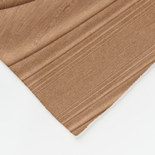 Kupferne Kontur Fleecedecke (Ecke)