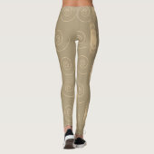 kupferne Leggings (Rückseite)