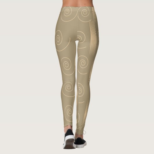 kupferne Leggings (Rückseite)