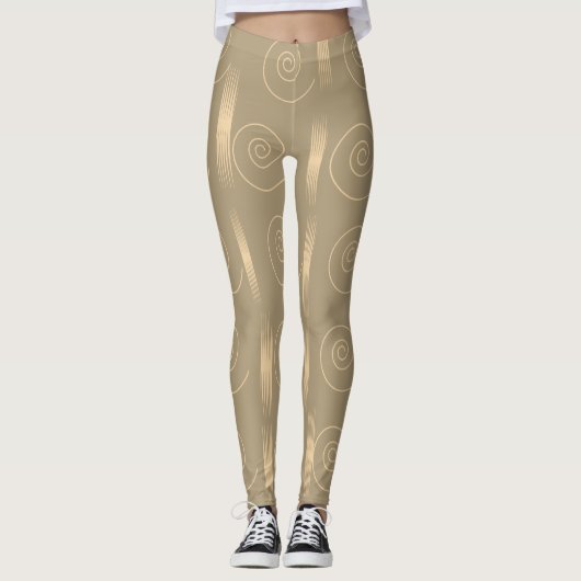 kupferne Leggings (Vorderseite)