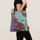 Kupferne Liebe Geode Tasche (Von Nahem)