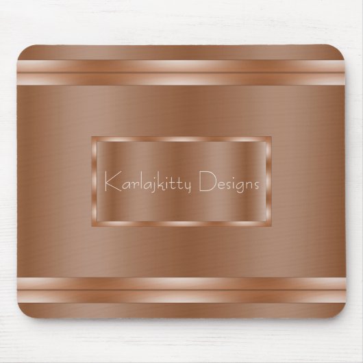 Kupferne Reflexion Mousepad (Vorne)