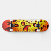 Kupferne Regentropfen Skateboard (Horizontal)