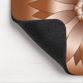 Kupferne Rosette Mousepad (Ecke)