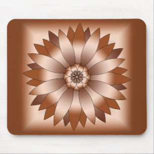 Kupferne Rosette Mousepad