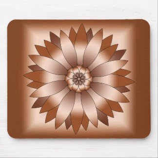 Kupferne Rosette Mousepad