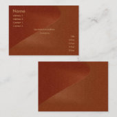 Kupferne Visitenkarte (Vorne/Hinten)